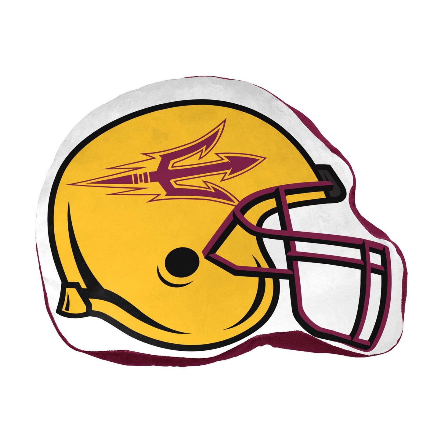 Arizona State Sun Devils NCAA Helmet Super Soft Football Pillow - Gold