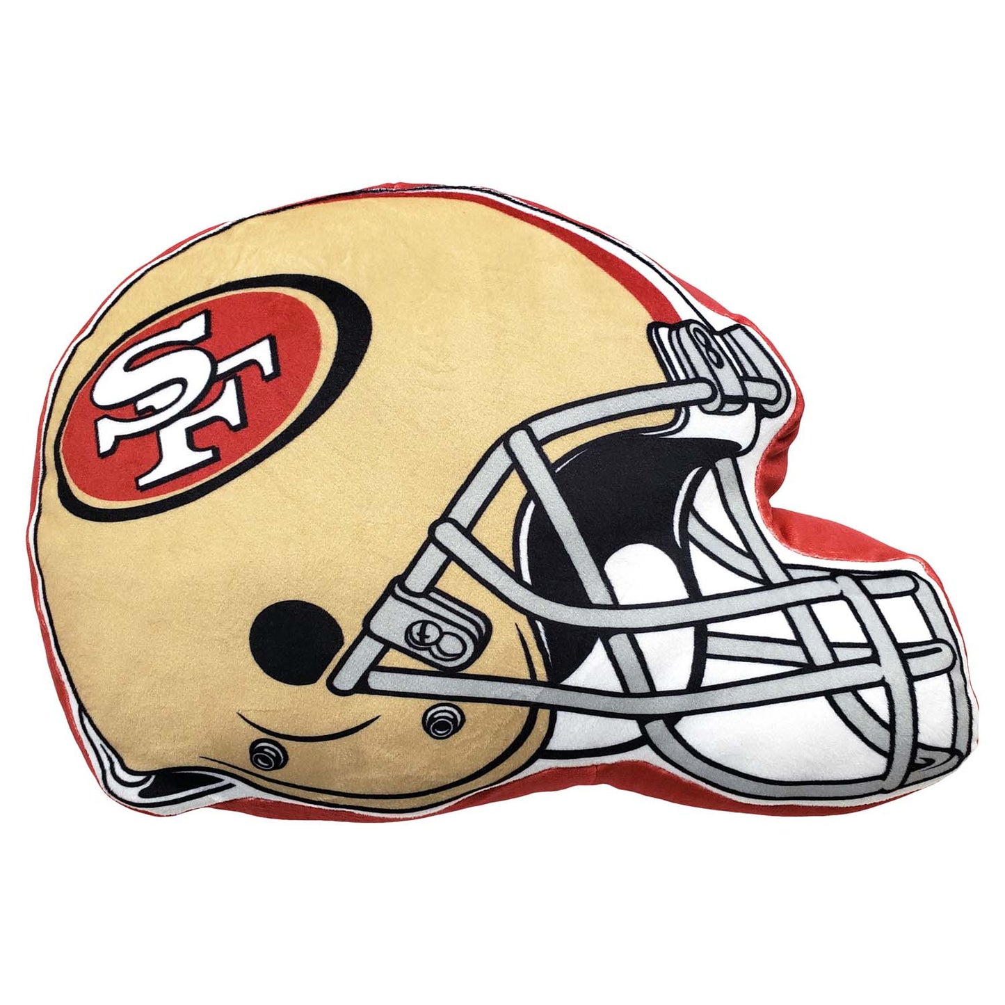 San Francisco 49ers NFL Helmet Football Super Soft Plush Pillow - Cardinal