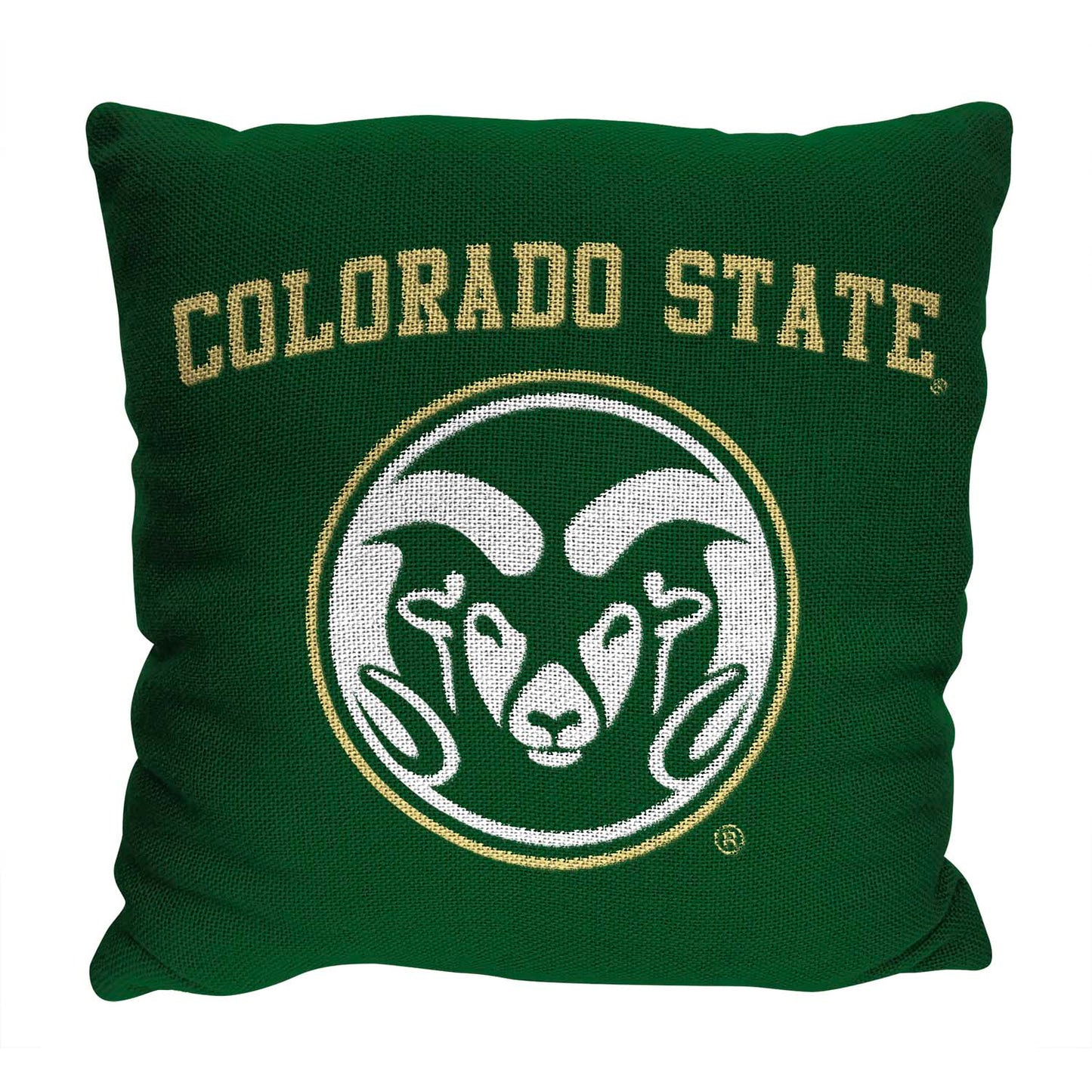 Colorado State Rams NCAA Decorative Pillow - Green