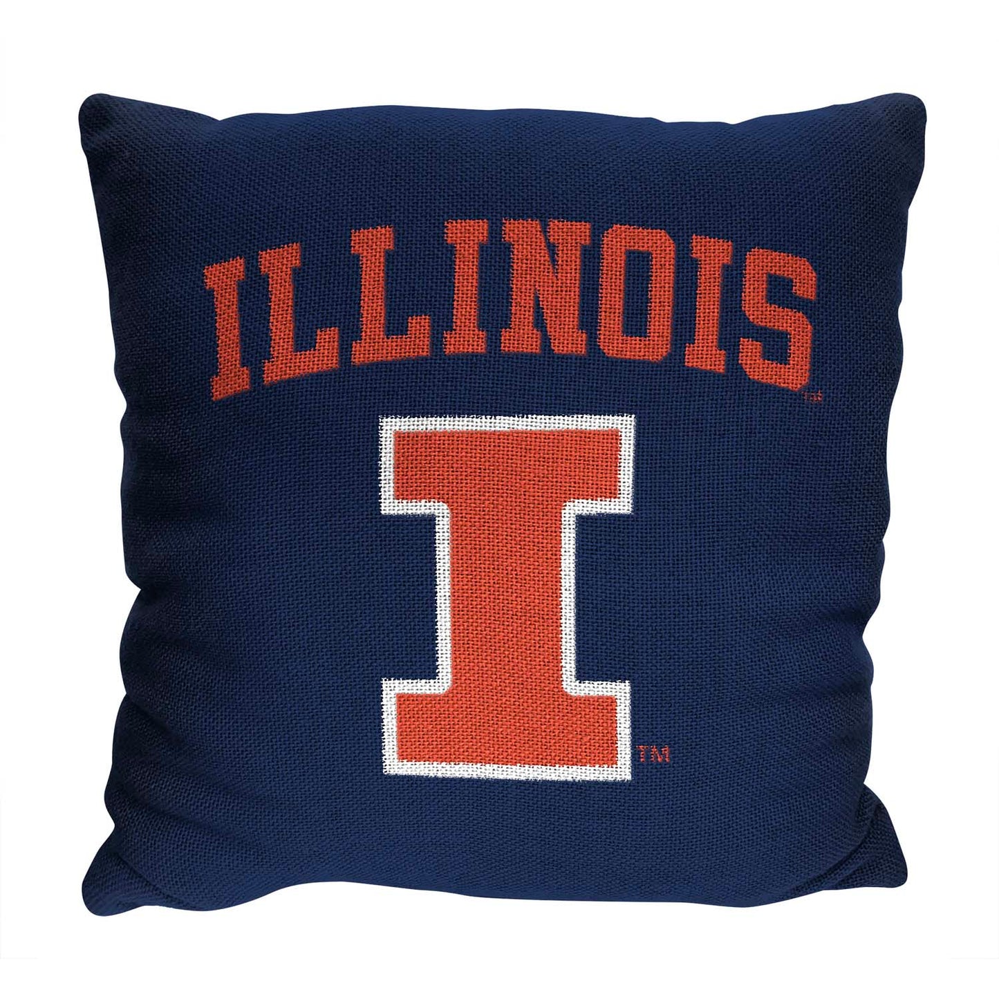 Illinois Fighting Illini NCAA Decorative Pillow - Navy