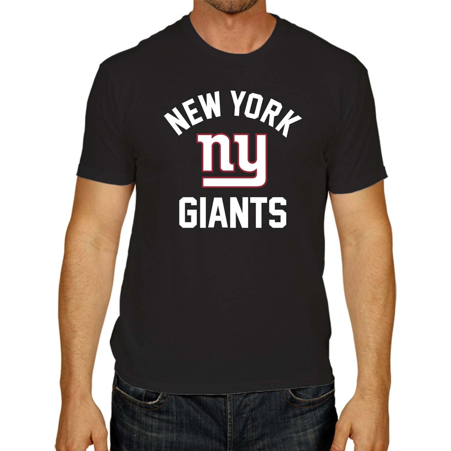 New York Giants NFL Adult Gameday T-Shirt - Black