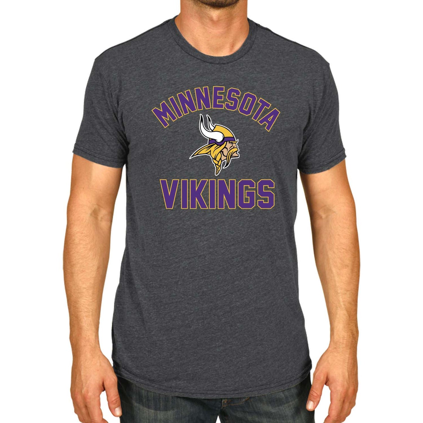 Minnesota Vikings NFL Adult Gameday T-Shirt - Gray