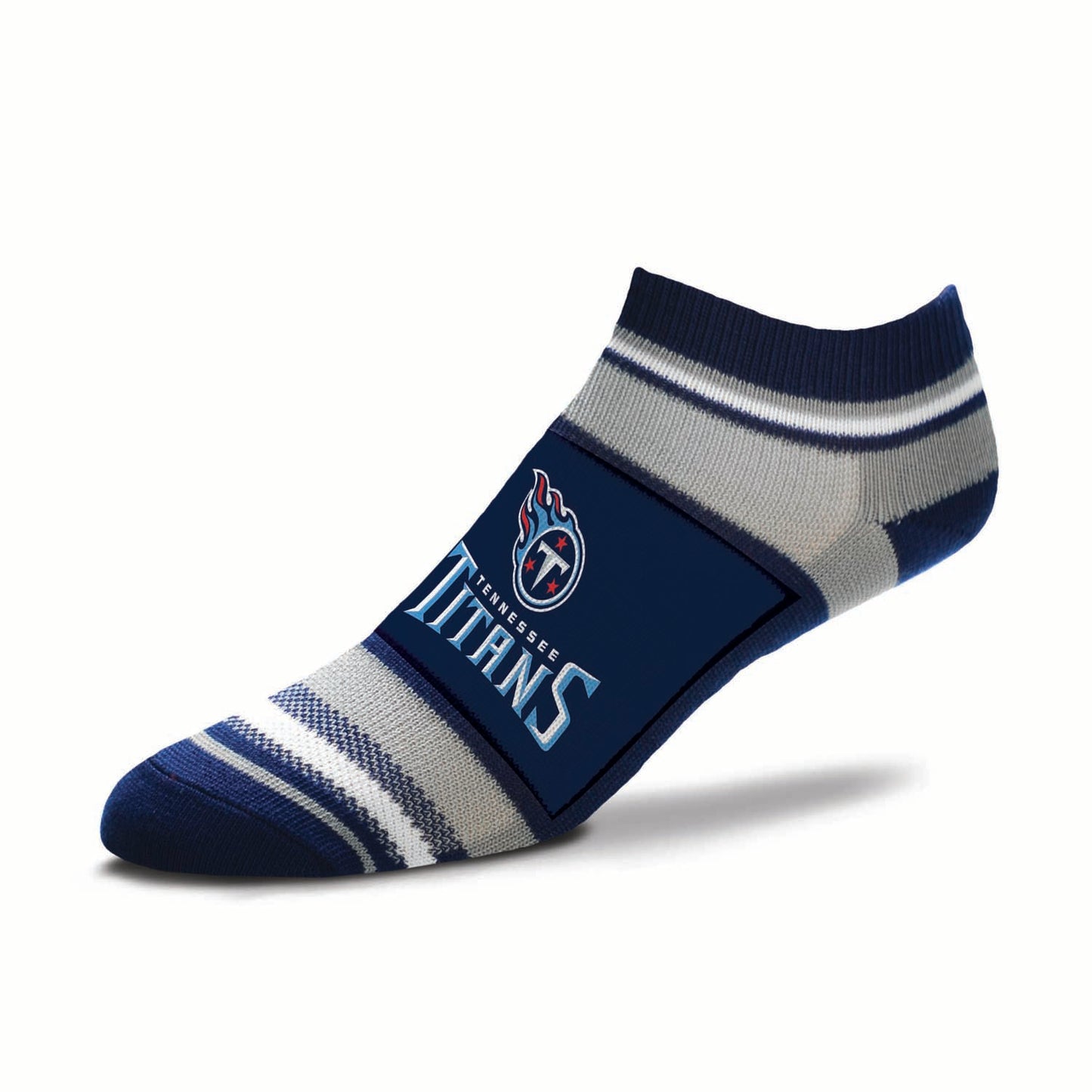 Tennessee Titans NFL Adult Marquis Addition No Show Socks - Navy