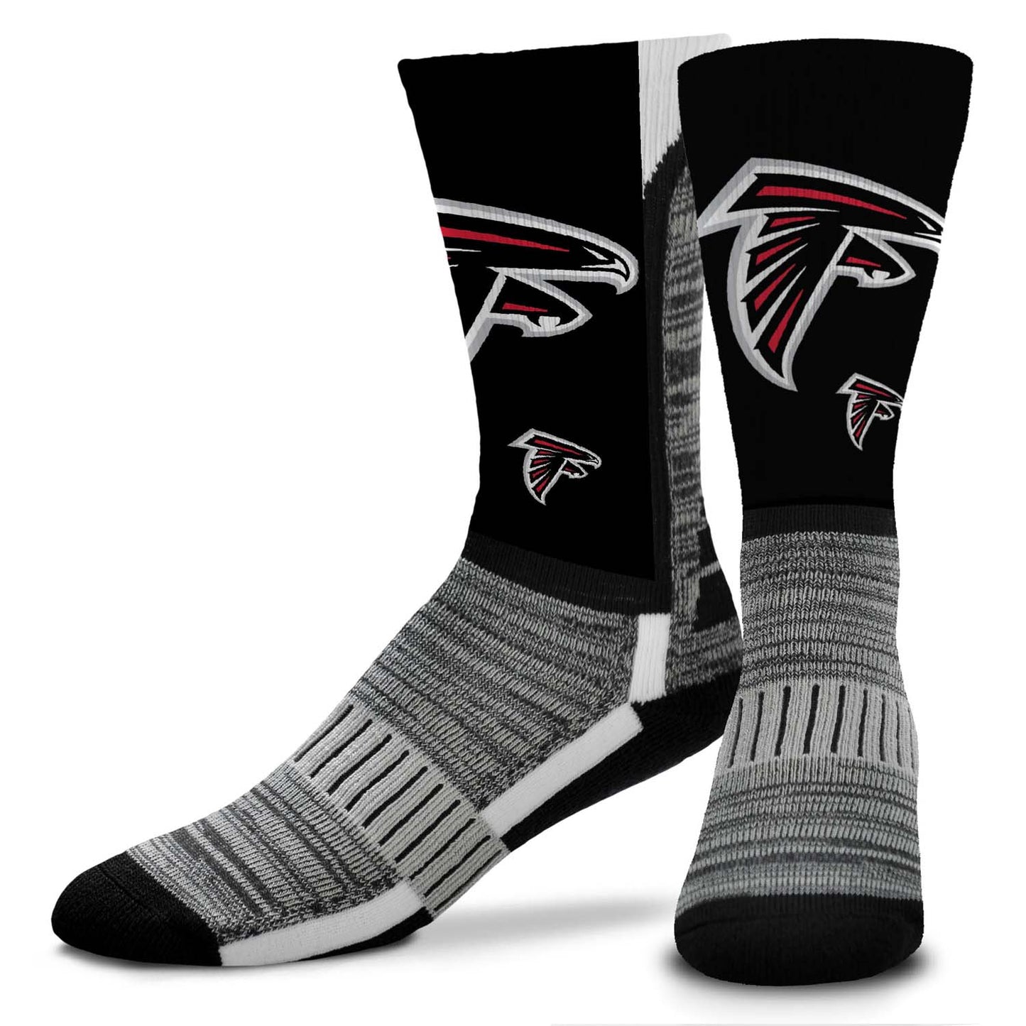 Atlanta Falcons NFL Adult Curve Socks - Black