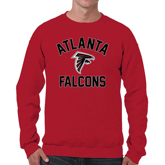 Atlanta Falcons NFL Adult Gameday Football Crewneck Sweatshirt - Red