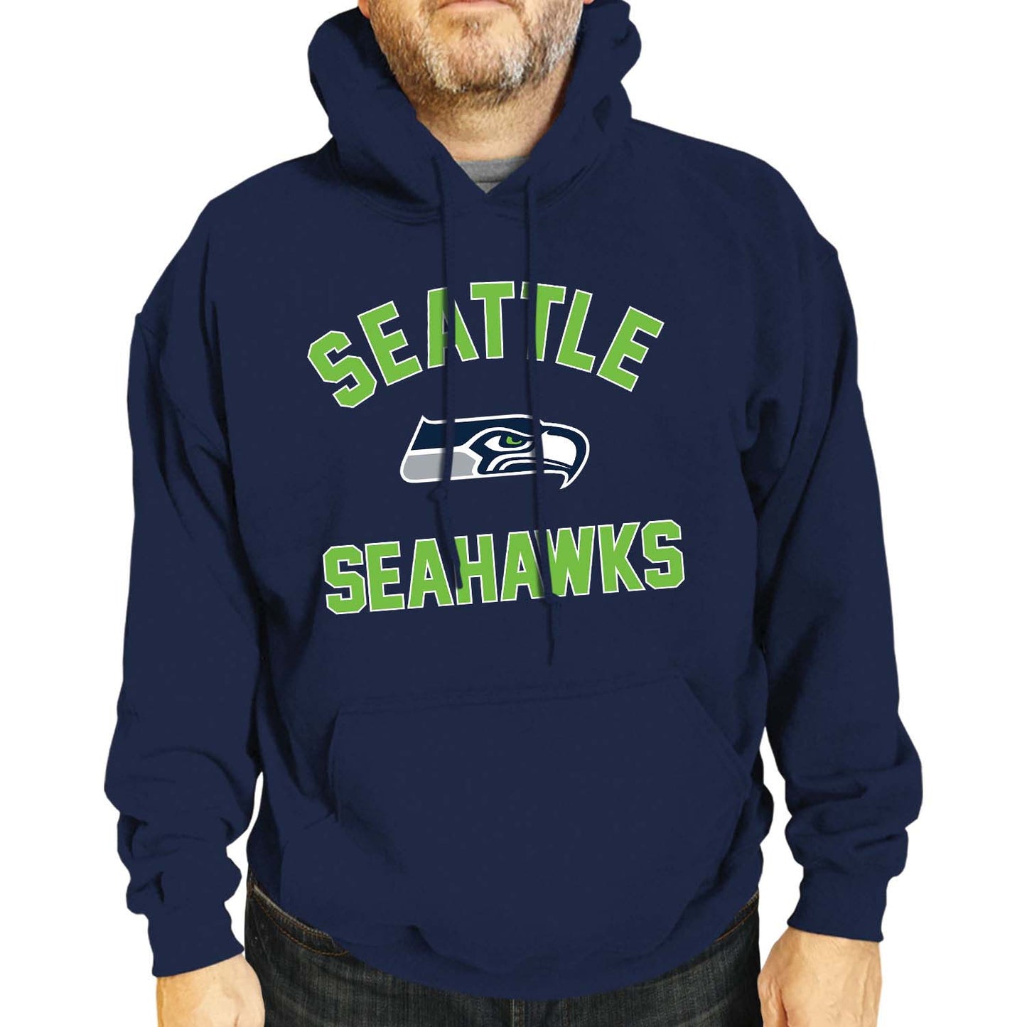 Seattle Seahawks NFL Gameday Adult Hooded Sweatshirt - Navy