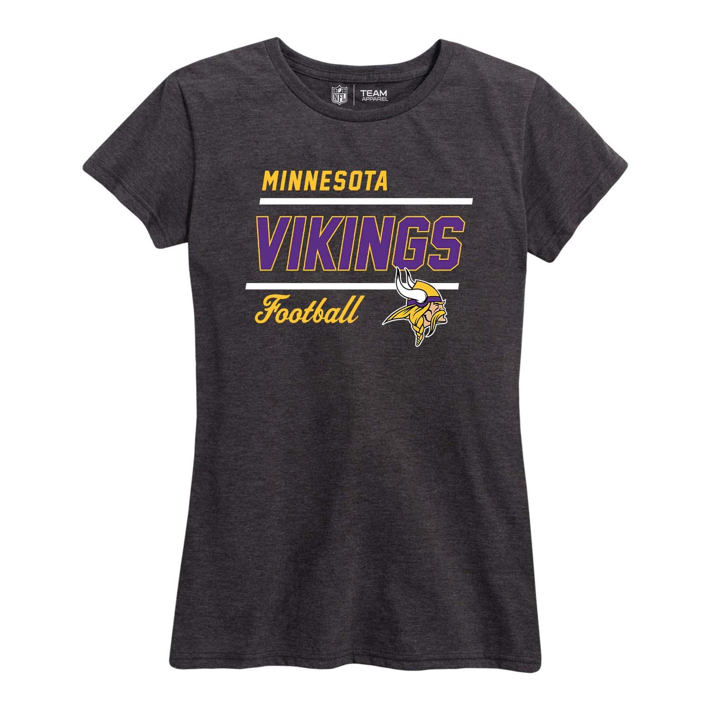 Minnesota Vikings NFL Gameday Women's Relaxed Fit T-shirt - Team Color