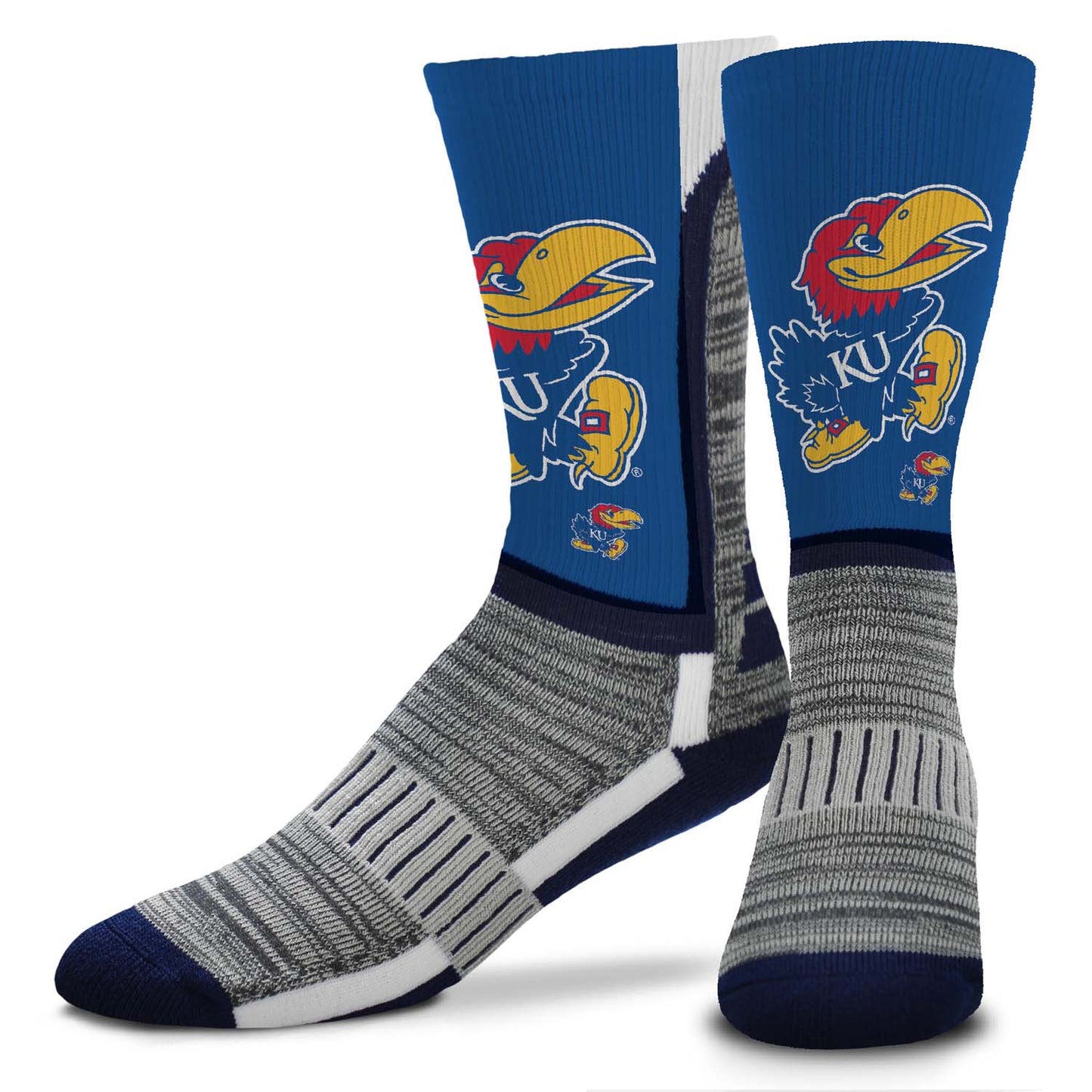 Kansas Jayhawks NCAA Youth University Socks - Royal