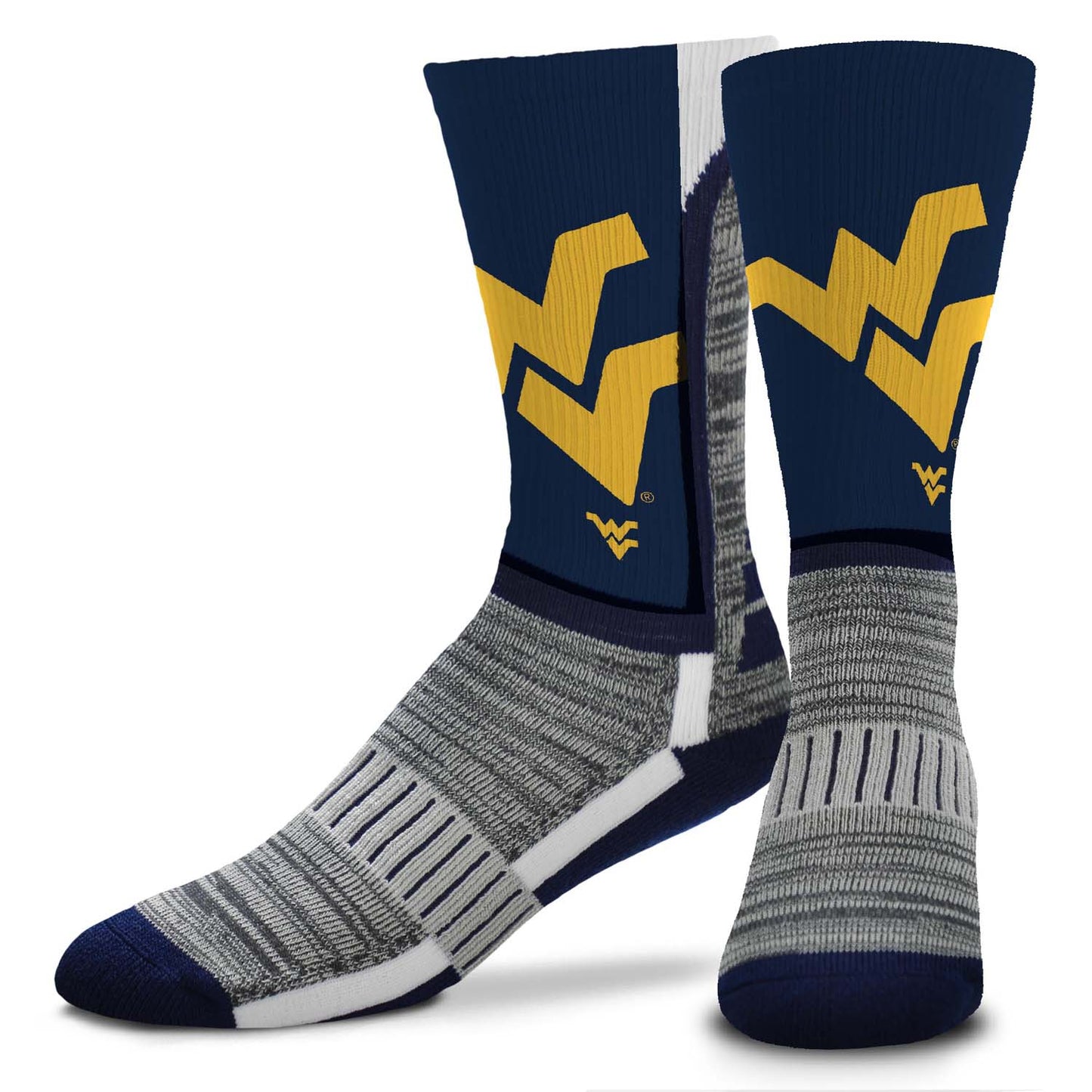 West Virginia Mountaineers NCAA Youth University Socks - Navy