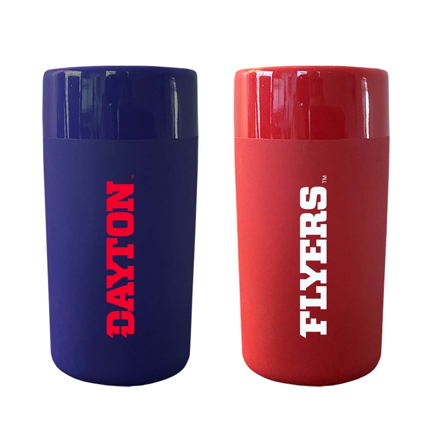 Dayton Flyers College and University 2-Pack Shot Glasses - Team Color