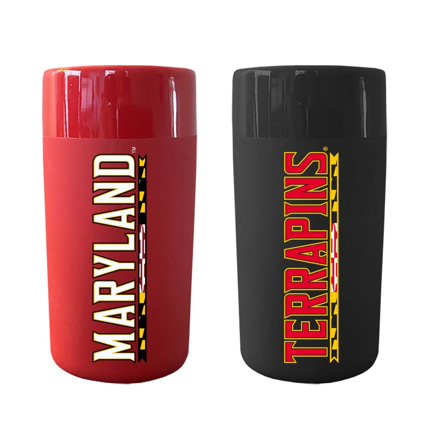 Maryland Terrapins College and University 2-Pack Shot Glasses - Team Color
