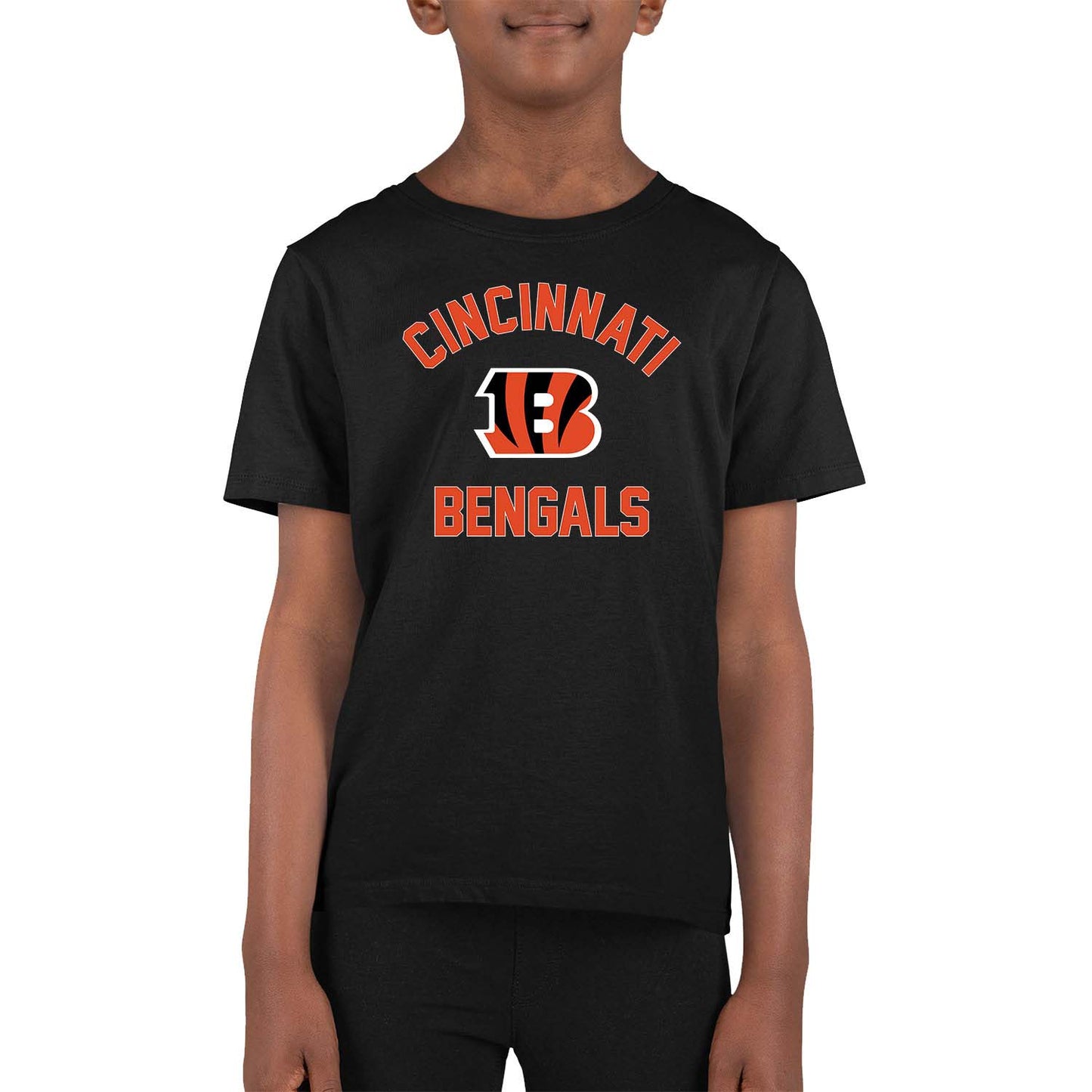 Cincinnati Bengals NFL Youth Gameday Football T-Shirt - Black