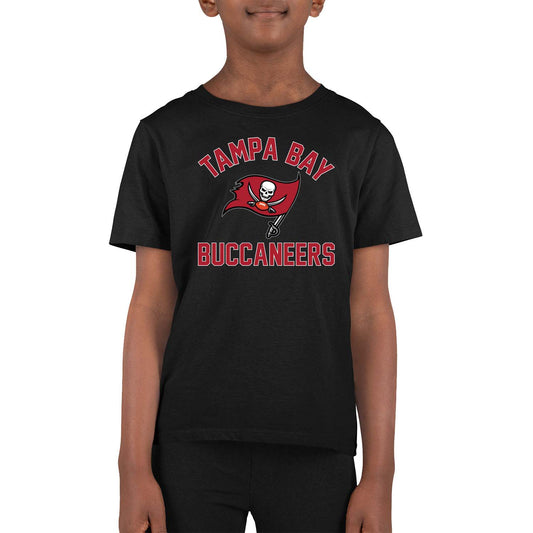 Tampa Bay Buccaneers NFL Youth Gameday Football T-Shirt - Black