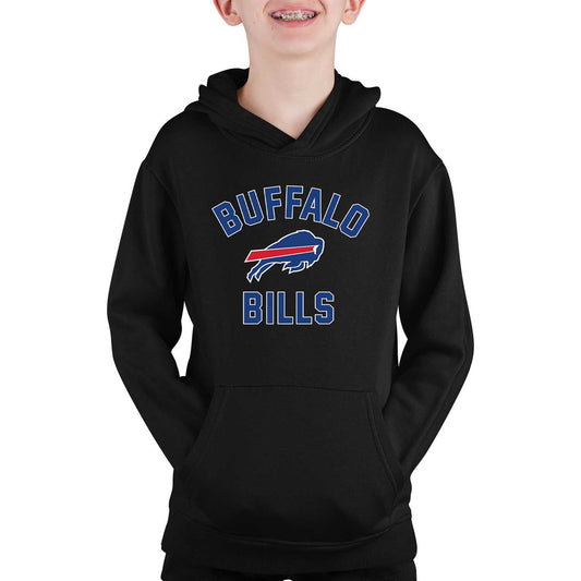 Buffalo Bills NFL Youth Gameday Hooded Sweatshirt - Black