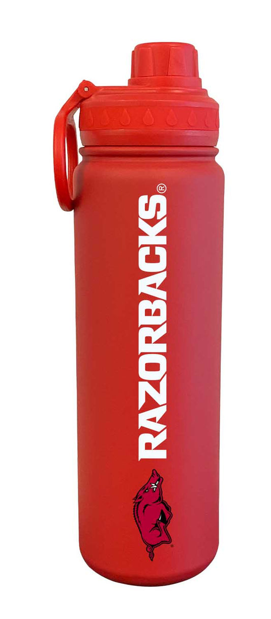 Arkansas Razorbacks NCAA Stainless Steel Water Bottle - Cardinal