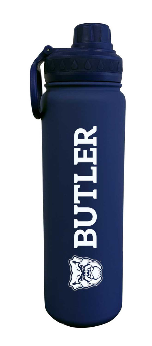 Butler Bulldogs NCAA Stainless Steel Water Bottle - Navy