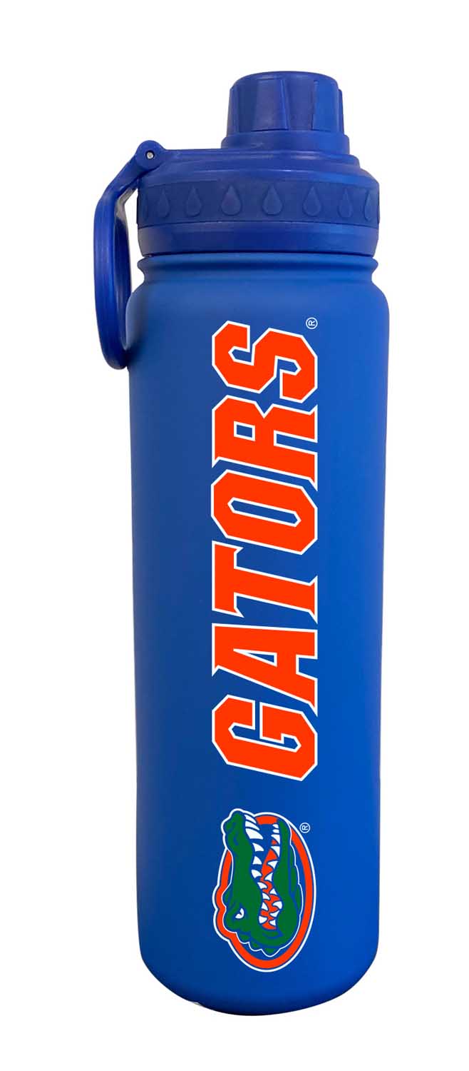 Florida Gators NCAA Stainless Steel Water Bottle - Royal