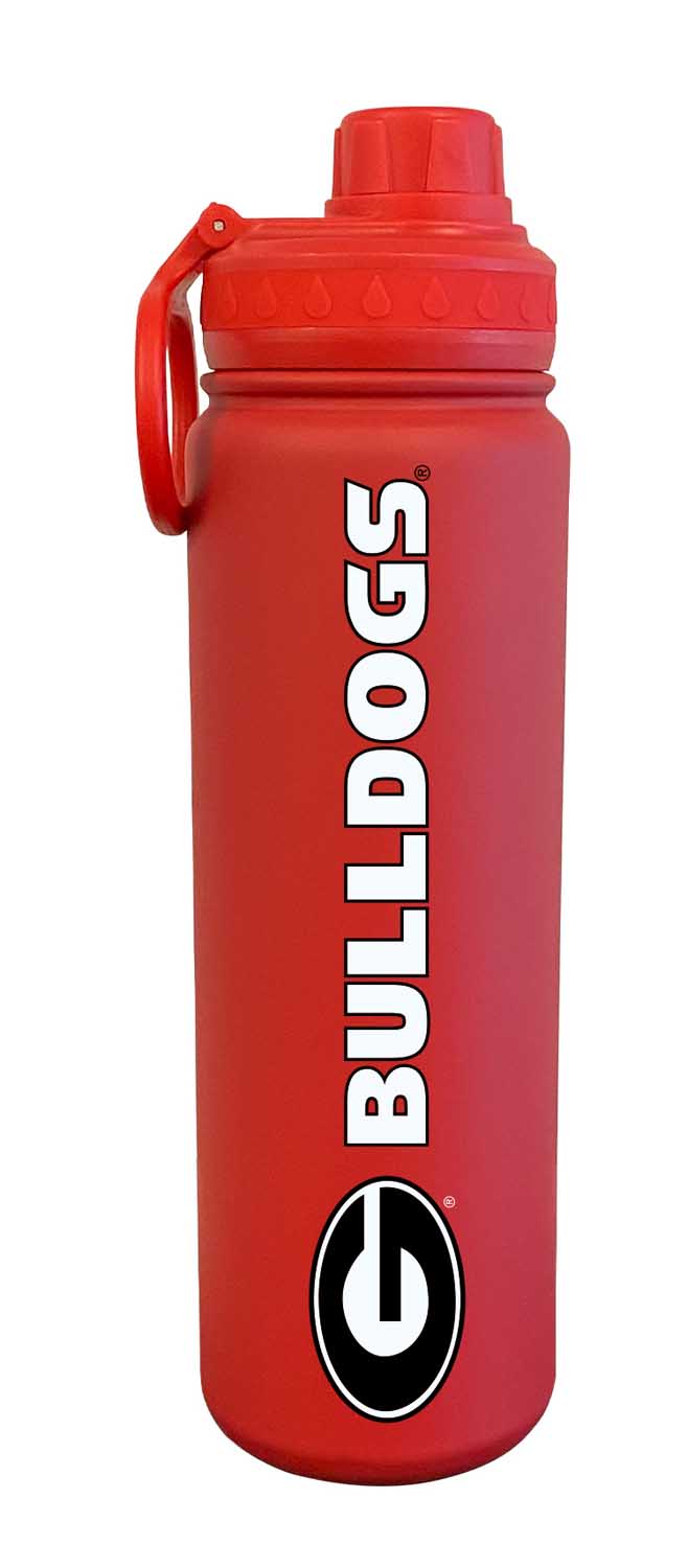 Georgia Bulldogs NCAA Stainless Steel Water Bottle - Red
