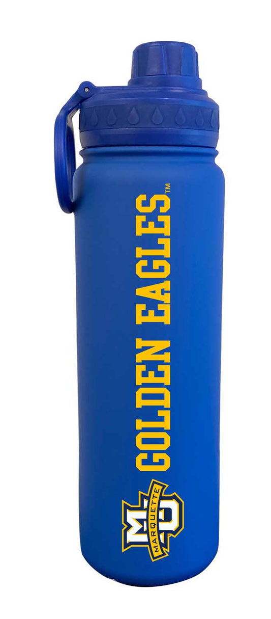 Marquette Golden Eagles NCAA Stainless Steel Water Bottle - Royal