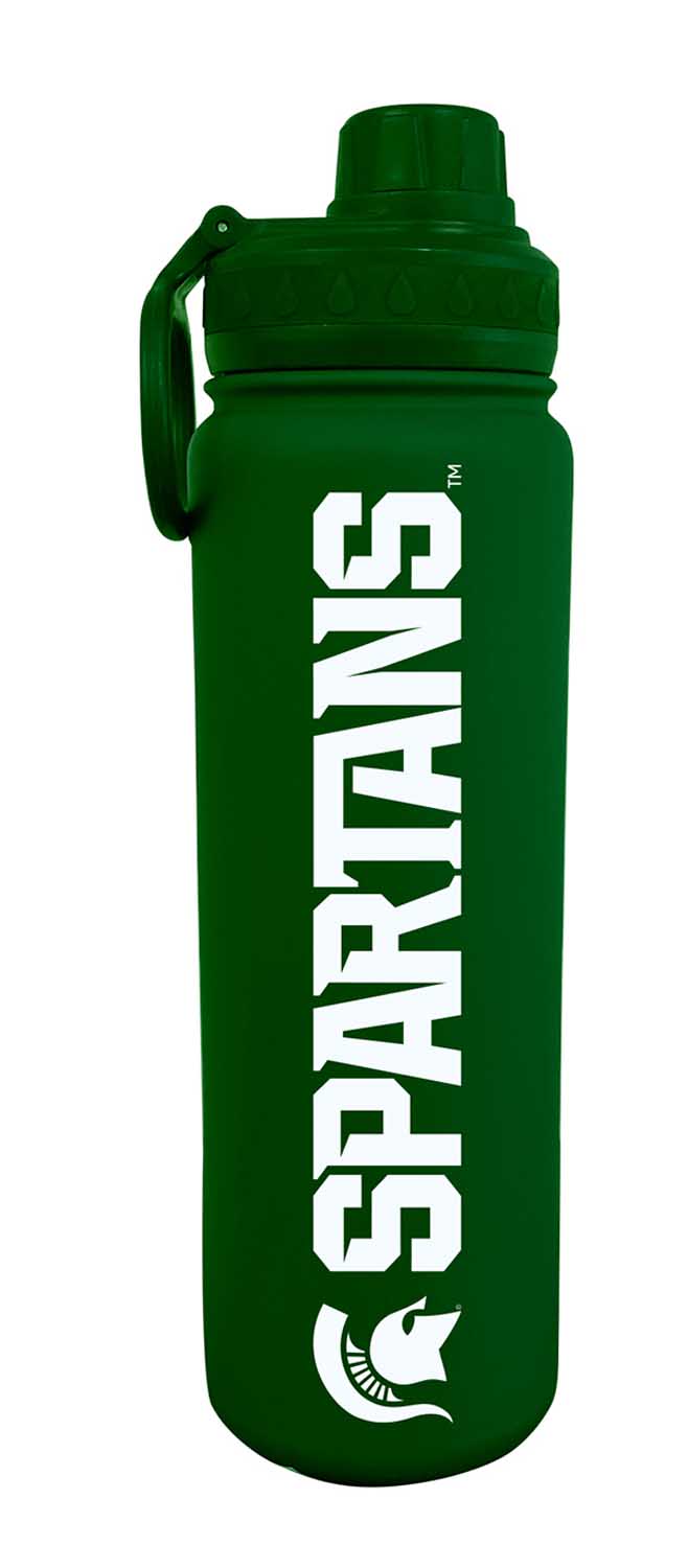 Michigan State Spartans NCAA Stainless Steel Water Bottle - Green