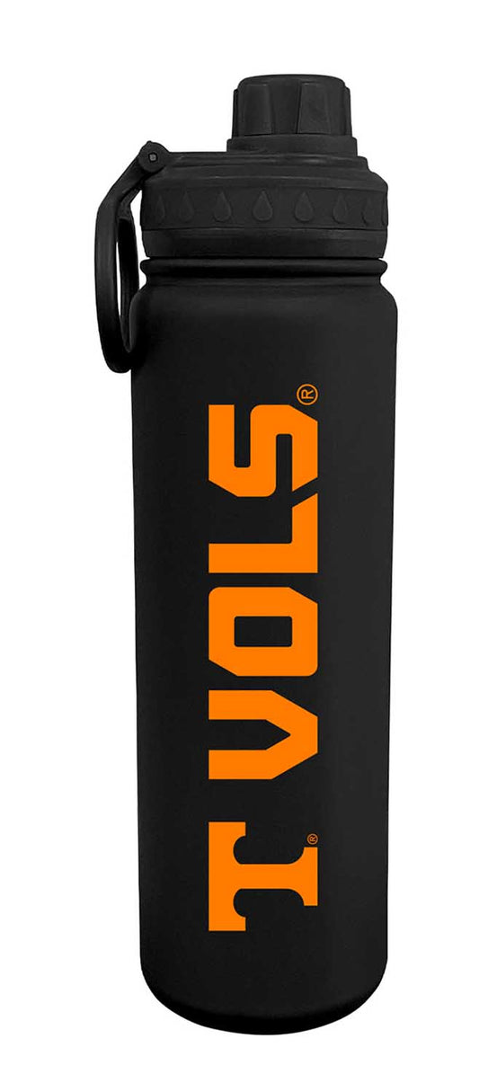 Tennessee Volunteers NCAA Stainless Steel Water Bottle - Black