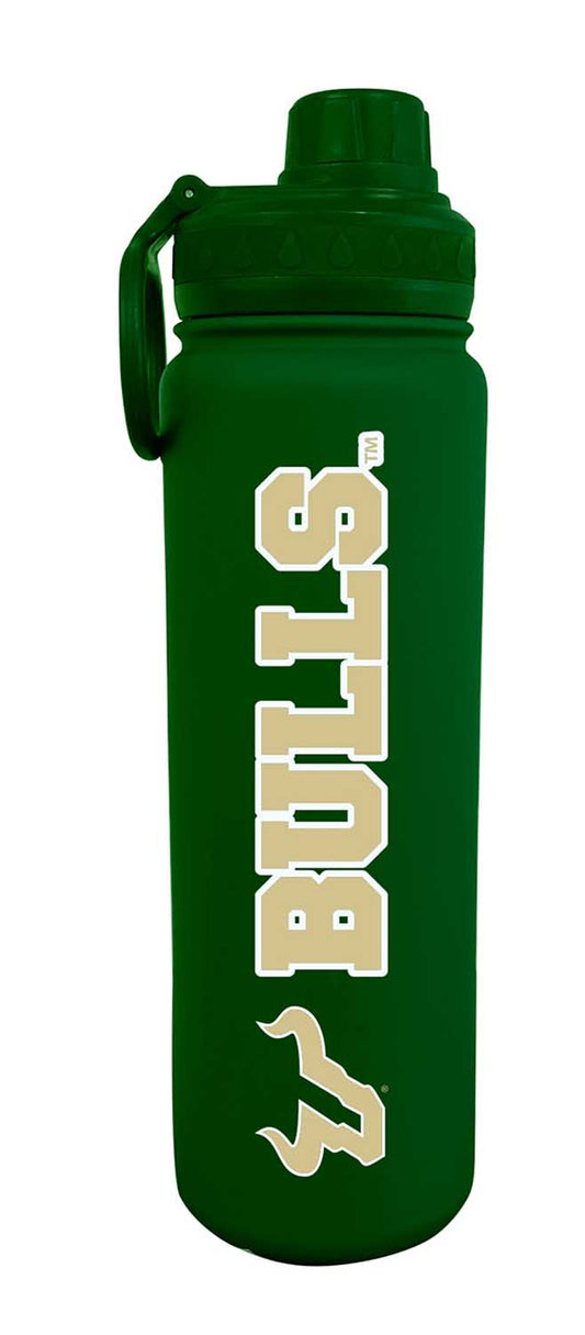 USF Bulls NCAA Stainless Steel Water Bottle - Green