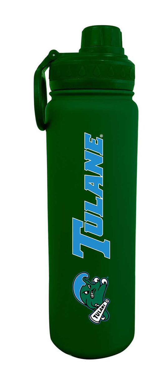 Tulane Green Wave NCAA Stainless Steel Water Bottle - Green