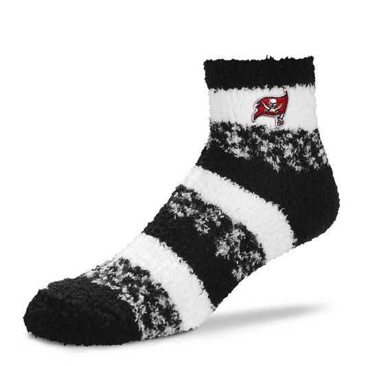 Tampa Bay Buccaneers NFL Cozy Soft Slipper Socks - Black