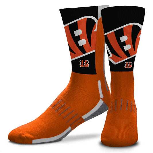 Cincinnati Bengals NFL V Curve  Socks - Orange