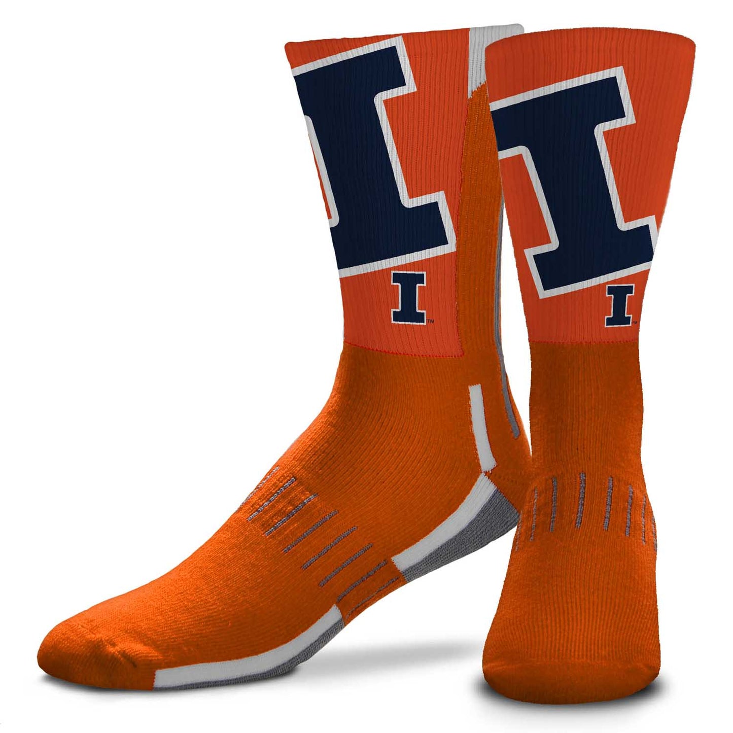 Illinois Fighting Illini NCAA Youth University Socks - Team Color