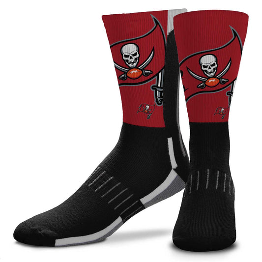 Tampa Bay Buccaneers NFL V Curve  Socks - Black