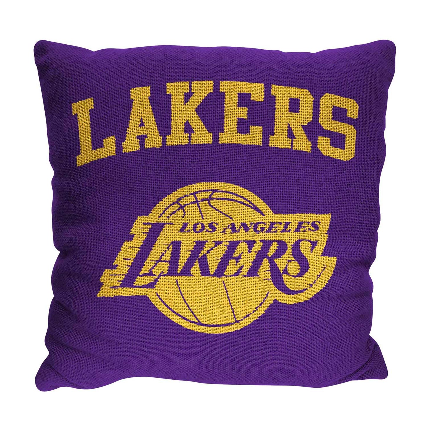 Los Angeles Lakers NBA Decorative Basketball Throw Pillow - Purple