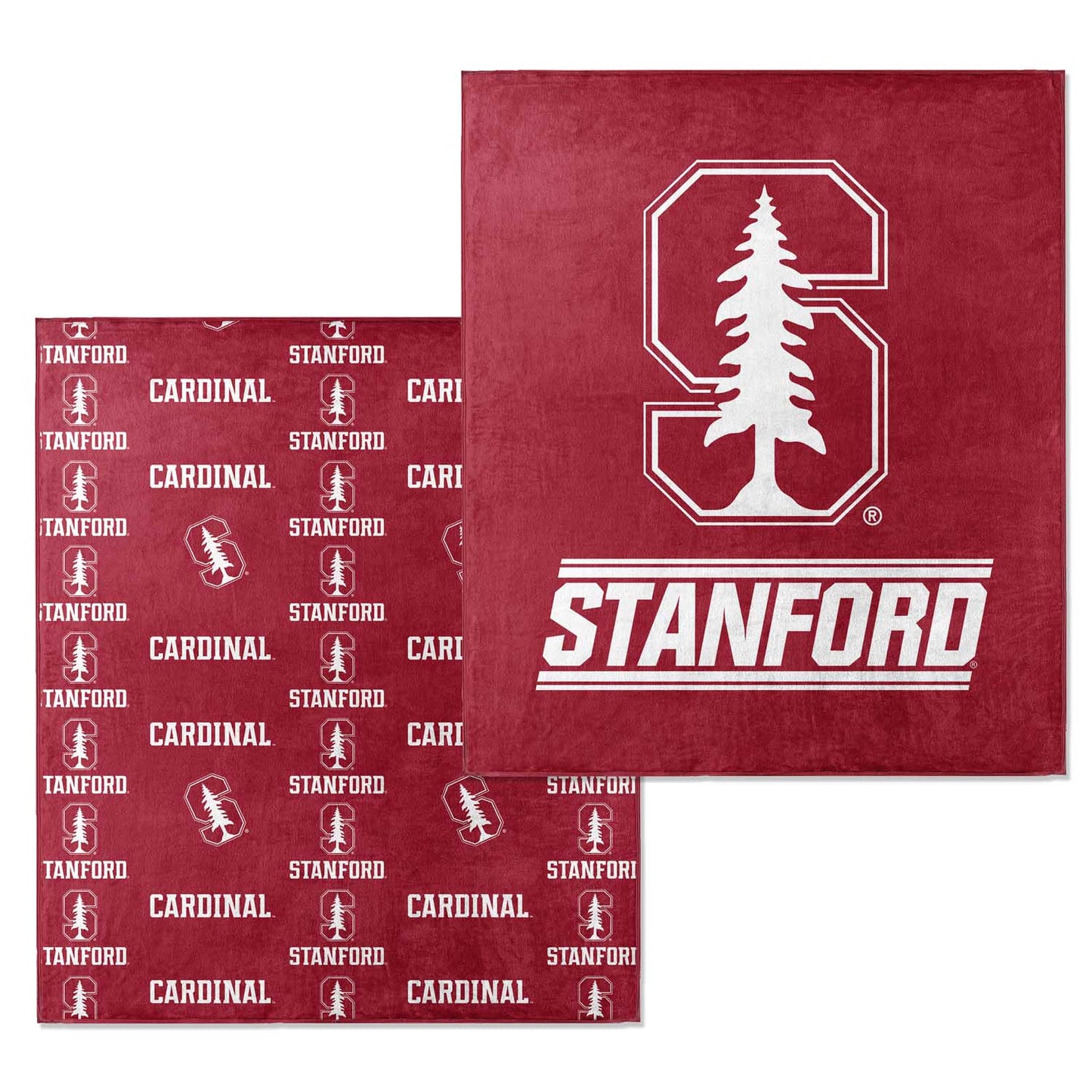 Stanford Cardinal NCAA Double Sided Blanket - Cardinal