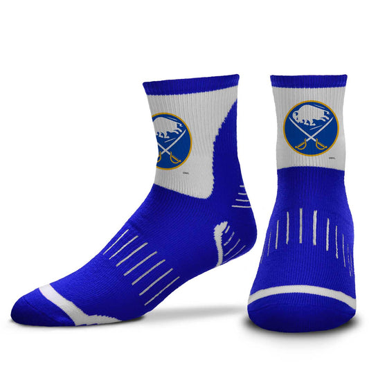 Buffalo Sabres NHL Adult Surge Team Mascot Mens and Womens Quarter Socks - Royal