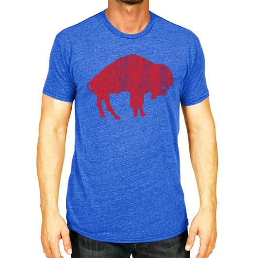 Buffalo Bills NFL Modern Throwback T-shirt - Royal
