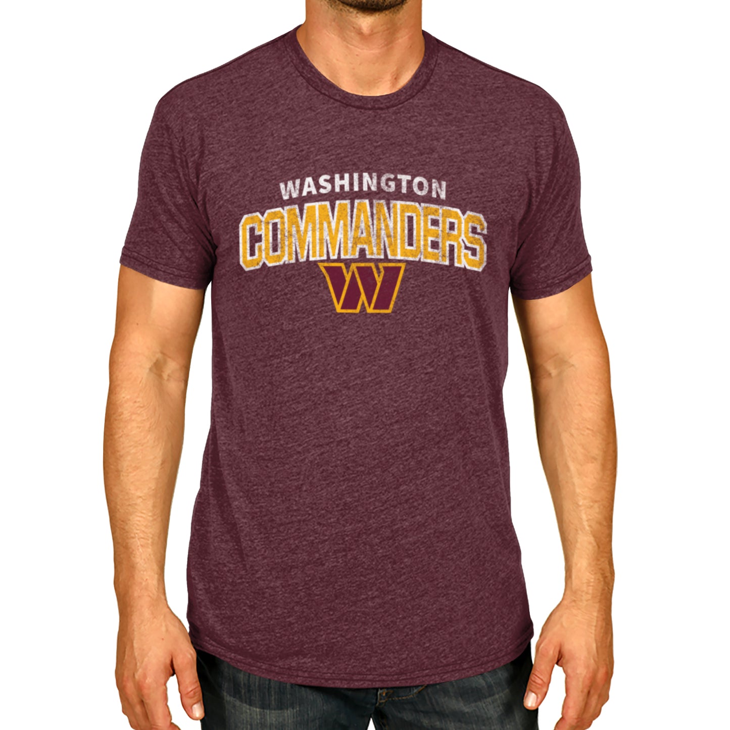 Washington Commanders NFL Starting Fresh Short Sleeve Heather T-Shirt - Maroon