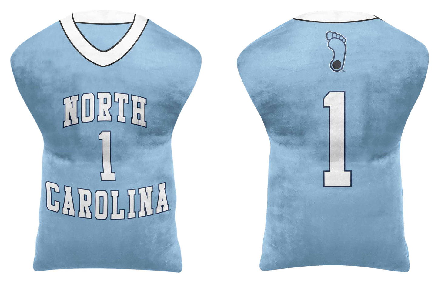 North Carolina Tar Heels NCAA Jersey Cloud Pillow - Carolina Blue