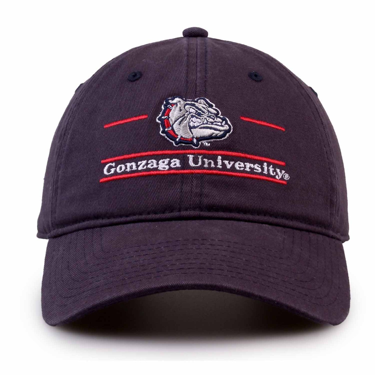 Gonzaga Bulldogs NCAA Adult Bar Hat - Navy
