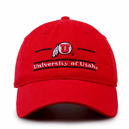 Utah Utes NCAA Adult Bar Hat - Red