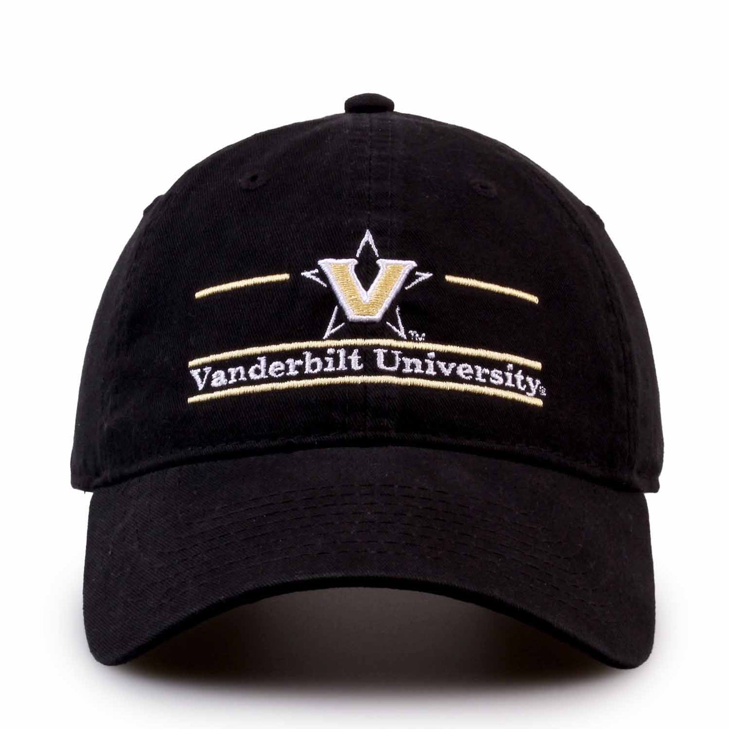 Vanderbilt Commodores NCAA Adult Bar Hat - Black