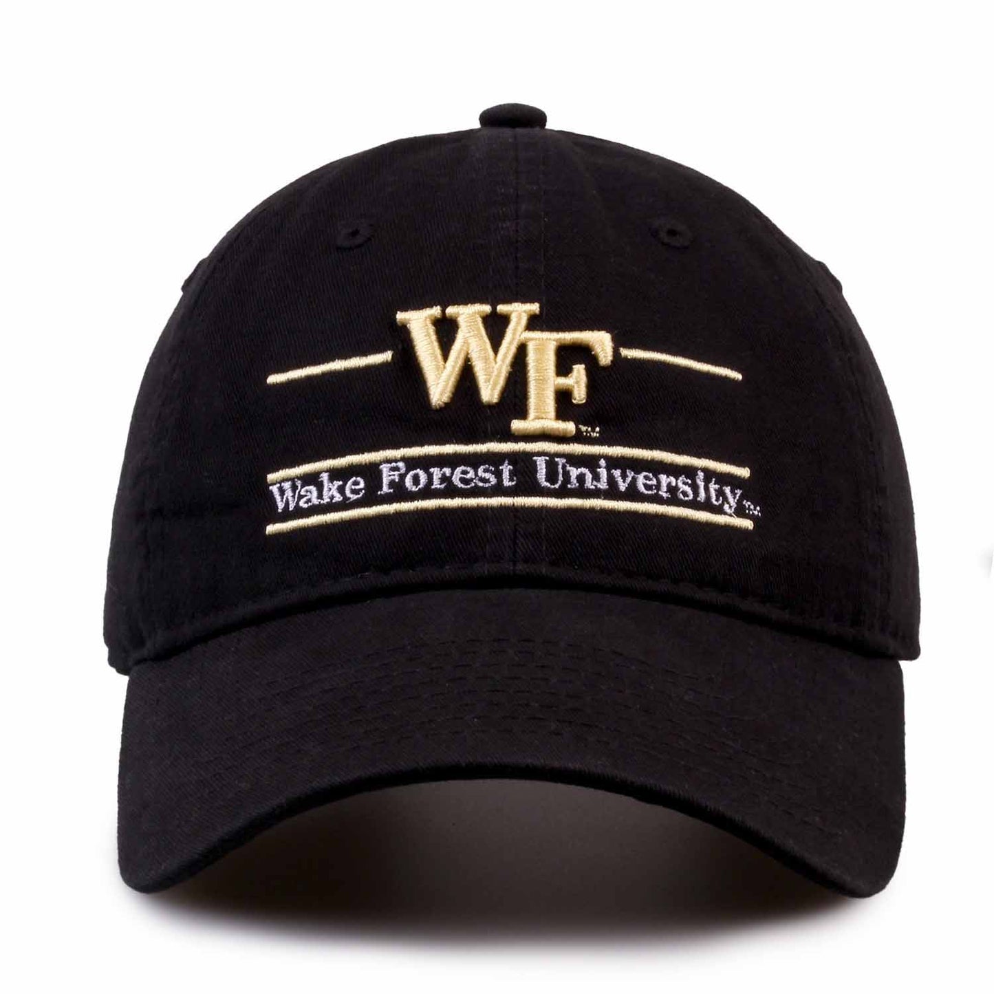 Wake Forest Demon Deacons NCAA Adult Bar Hat - Black