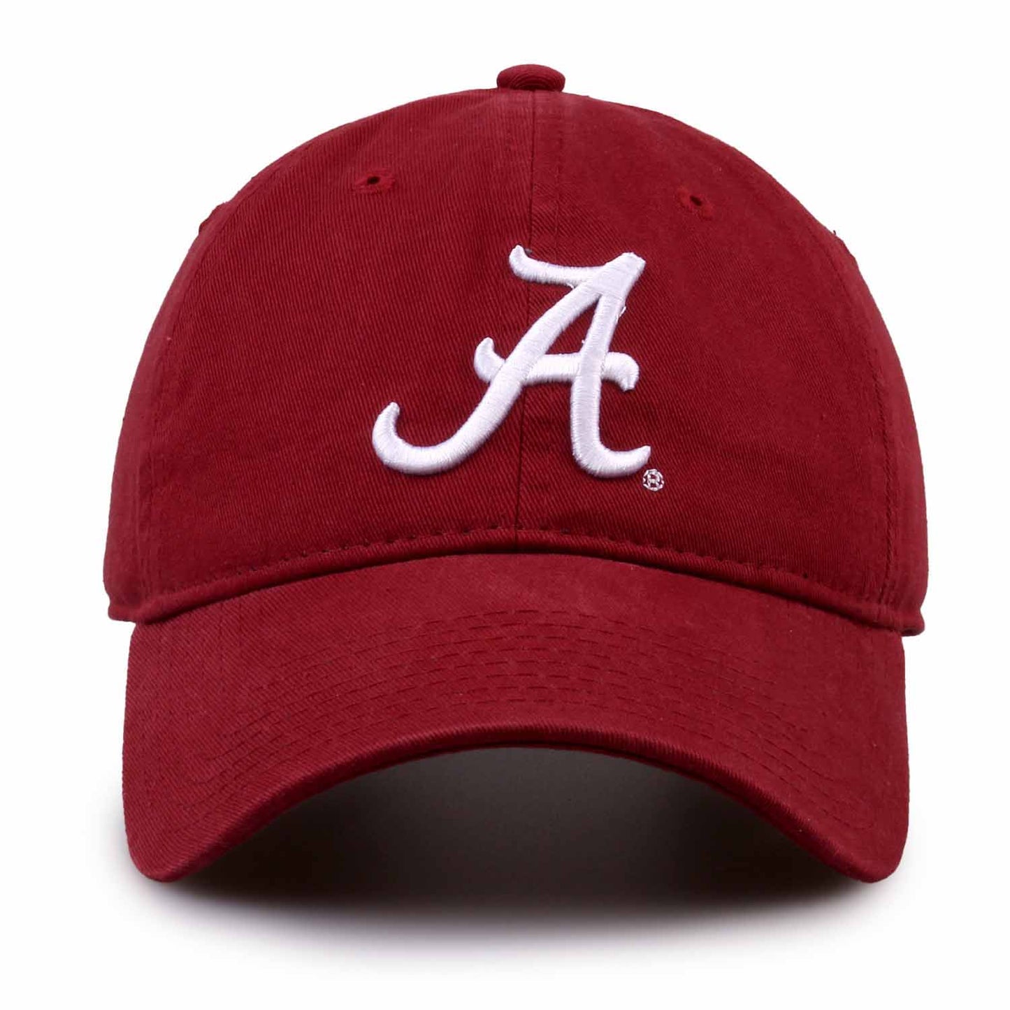 Alabama Crimson Tide NCAA Adult Relaxed Fit Logo Hat - Cardinal