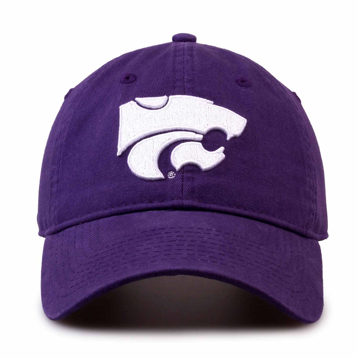 Kansas State Wildcats NCAA Adult Relaxed Fit Logo Hat - Purple