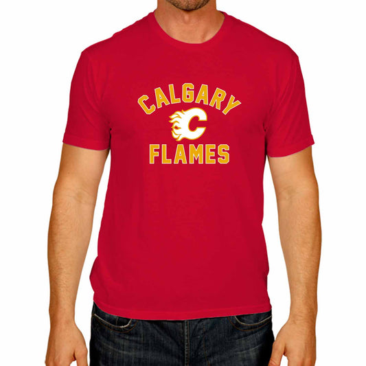Calgary Flames NHL Adult Game Day Unisex T-Shirt - Red