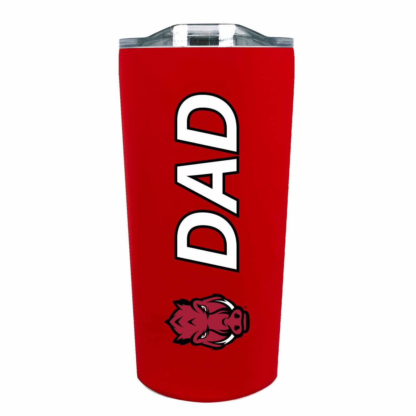 Arkansas Razorbacks NCAA Stainless Steel Travel Tumbler for Dad - Cardinal