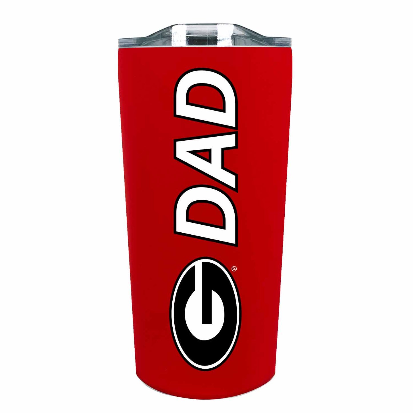 Georgia Bulldogs NCAA Stainless Steel Travel Tumbler for Dad - Red