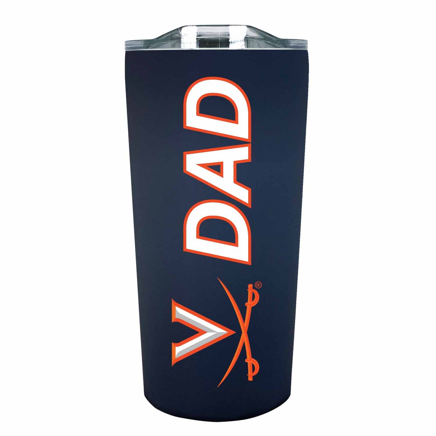 Virginia Cavaliers NCAA Stainless Steel Travel Tumbler for Dad - Navy
