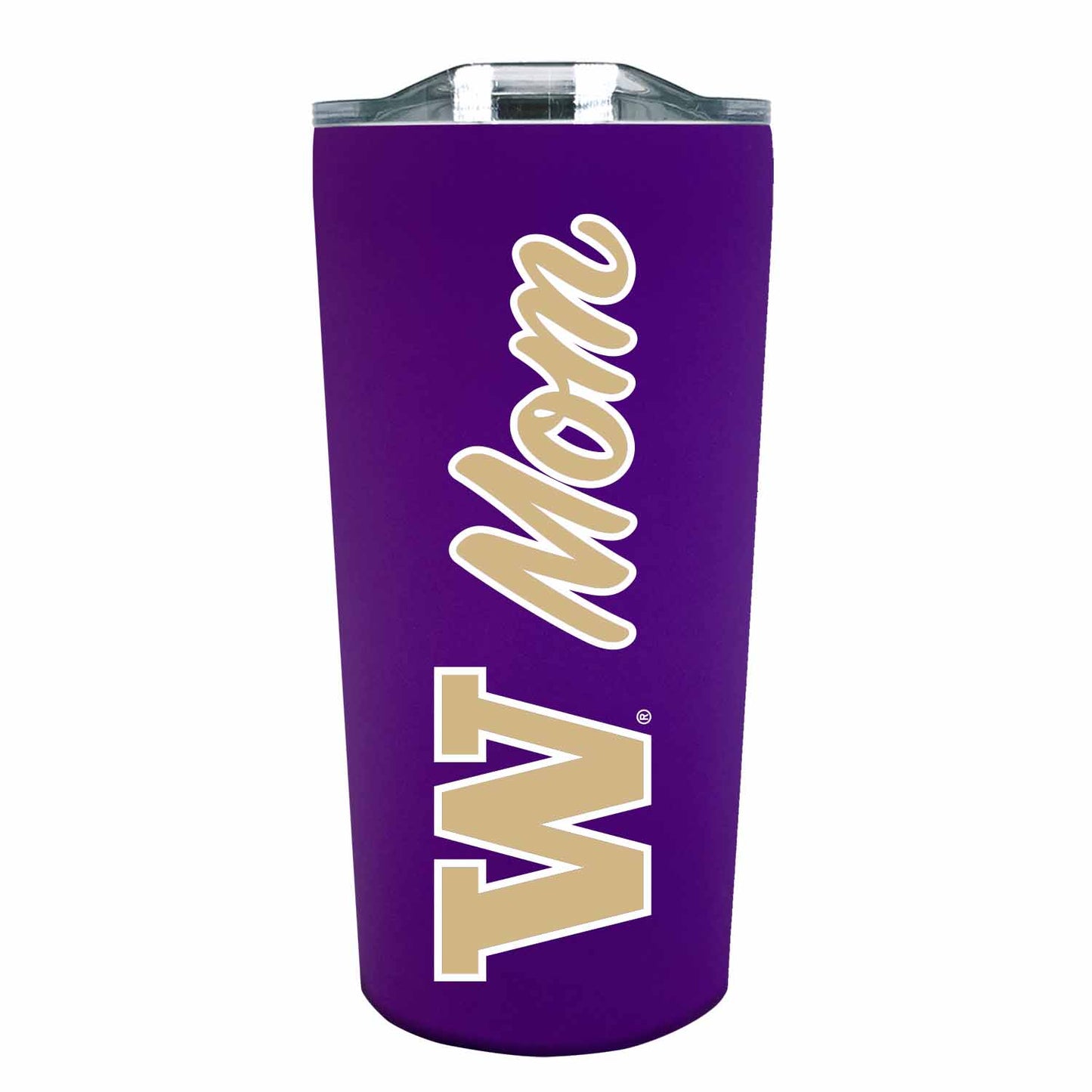 Washington Huskies NCAA Stainless Steel Travel Tumbler for Mom - Purple