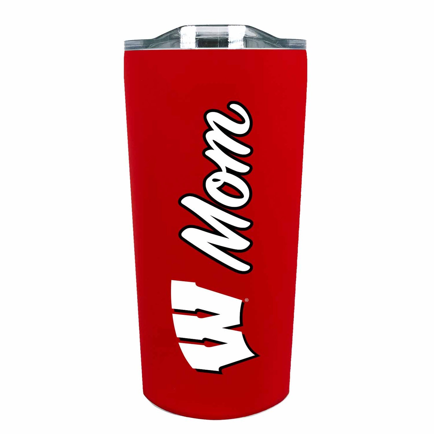 Wisconsin Badgers NCAA Stainless Steel Travel Tumbler for Mom - Red