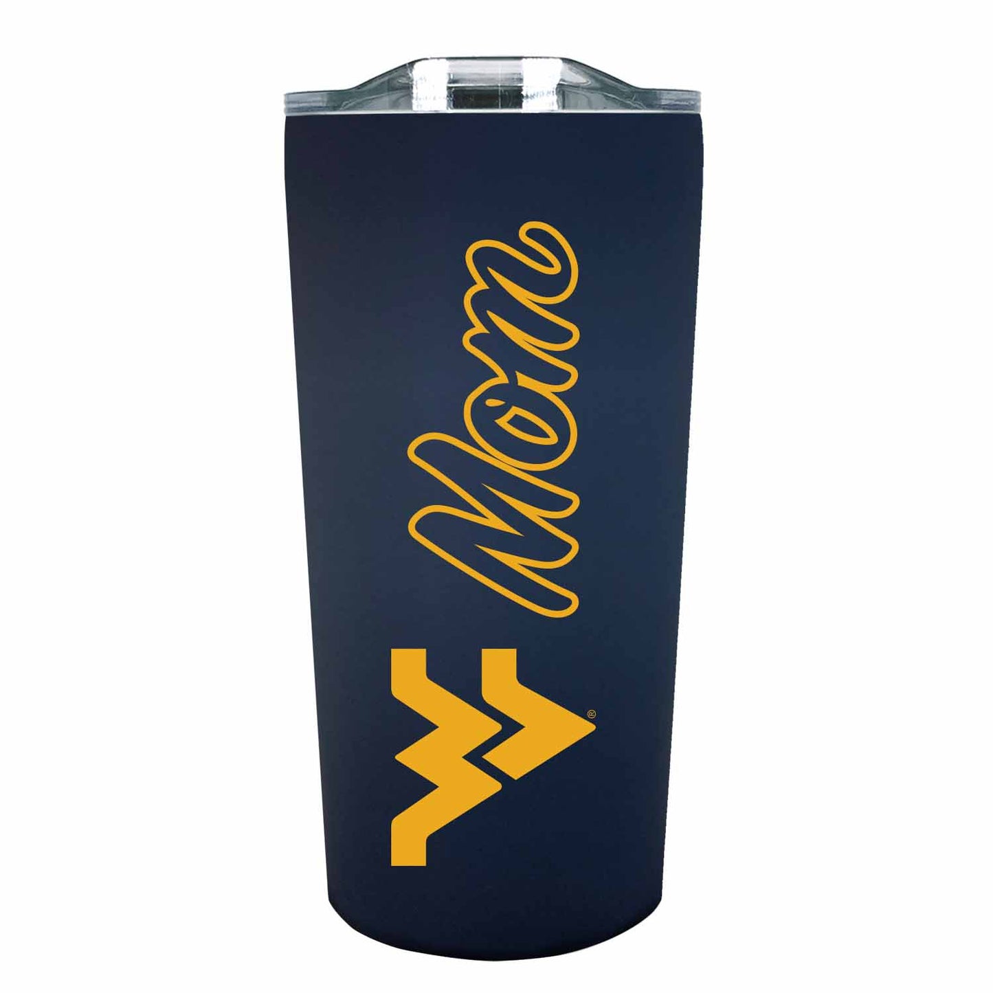 West Virginia Mountaineers NCAA Stainless Steel Travel Tumbler for Mom - Navy